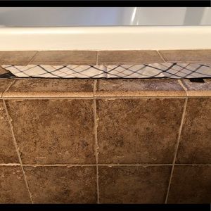 NWT COACH TATTERSALL PLAID PONY TAIL SCARF